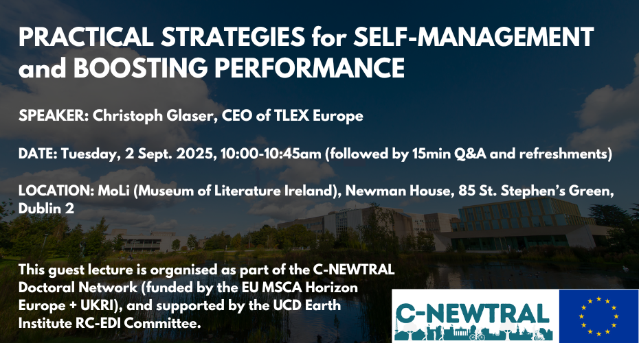 Christoph Glaser - Practical strategies for self-management and boosting performance 